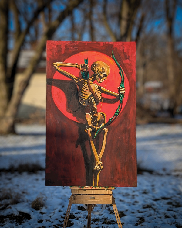 "The Archer" Original Painting