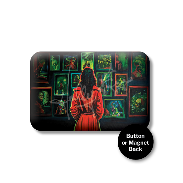 "The Archivist No. 1" Magnet or Button