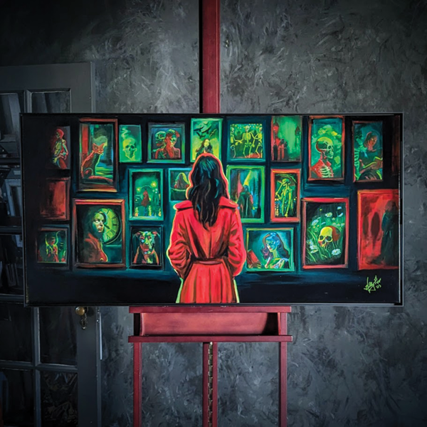 "The Archivist No. 1" Original Painting