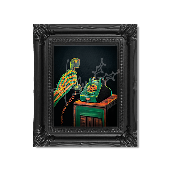 "The Call" Mini Masterpiece Framed Print