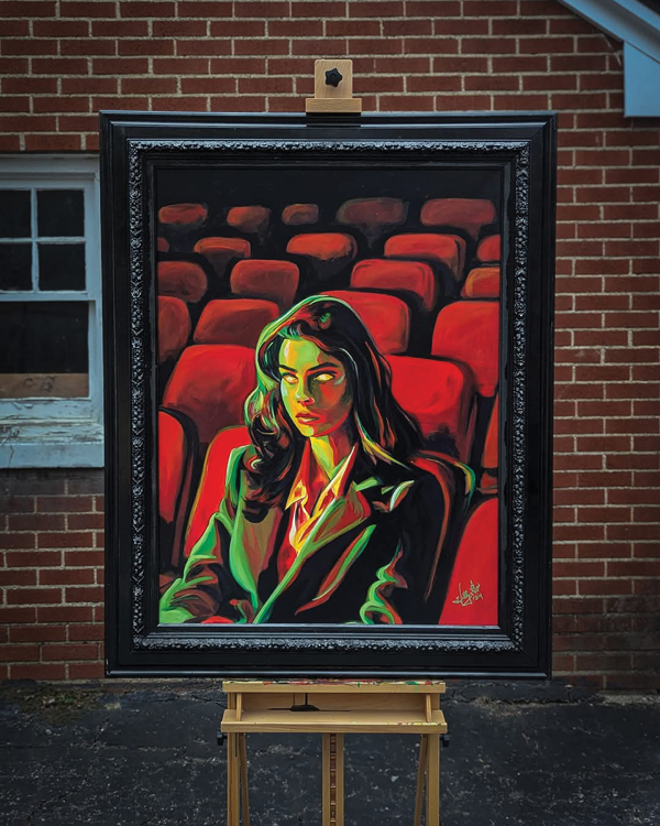 "The Critic" Original Painting