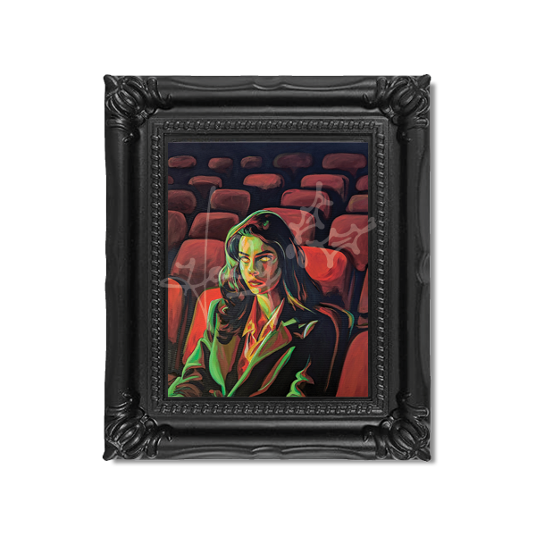 "The Critic" Mini Masterpiece Framed Print