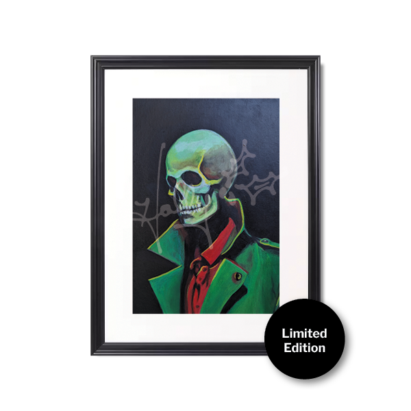 "The Green Coat" Limited Edition Framed Print