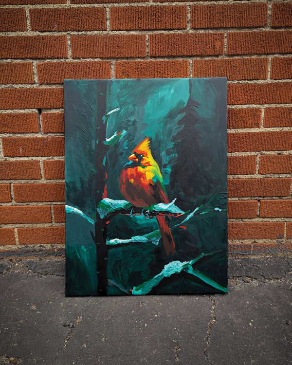 "The Messenger" Original Painting