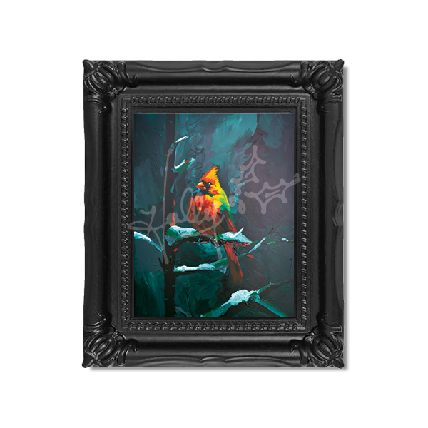 "The Messenger" Mini Masterpiece Framed Print