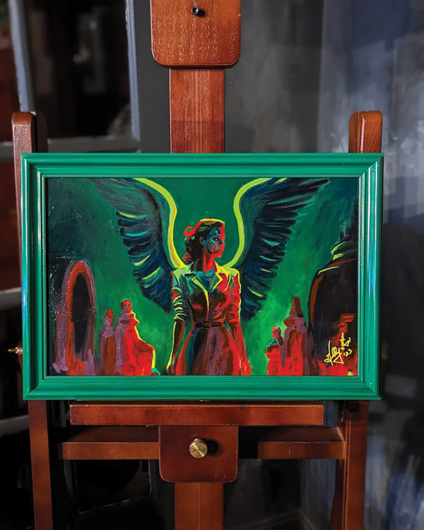 "The Old Guard" Original Painting