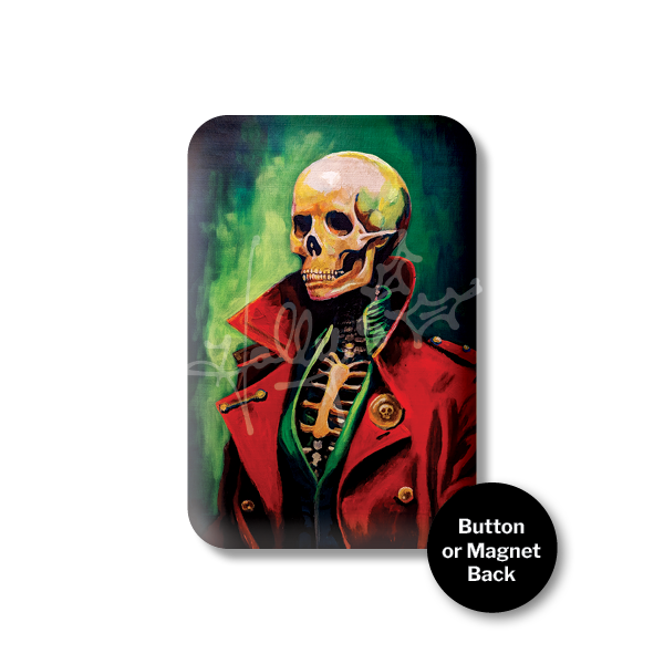 "The Red Coat" Magnet or Button