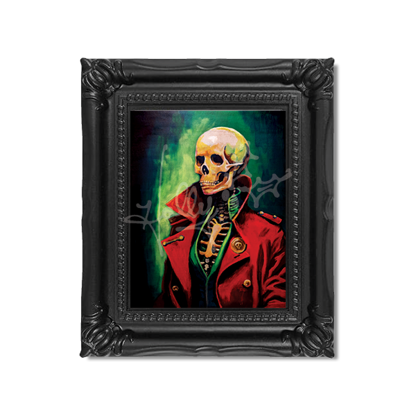 "The Red Coat" Mini Masterpiece Framed Print
