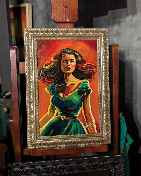 "The Shock of It All" Original Painting