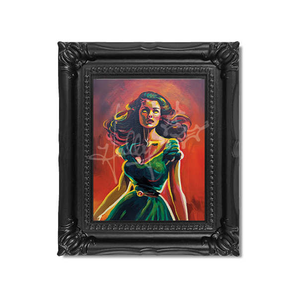 "The Shock of It All" Mini Masterpiece Framed Print