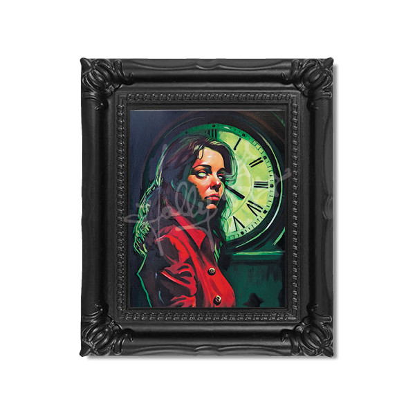 "Time Blind" Mini Masterpiece Framed Print