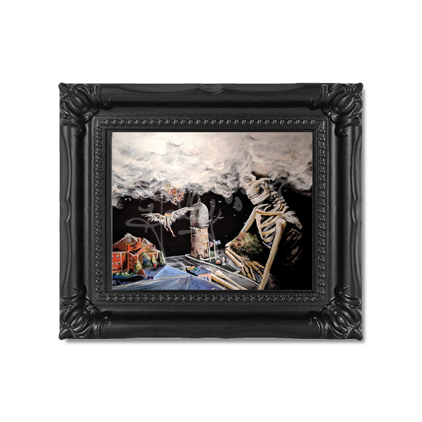 "Towering" Mini Masterpiece Framed Print