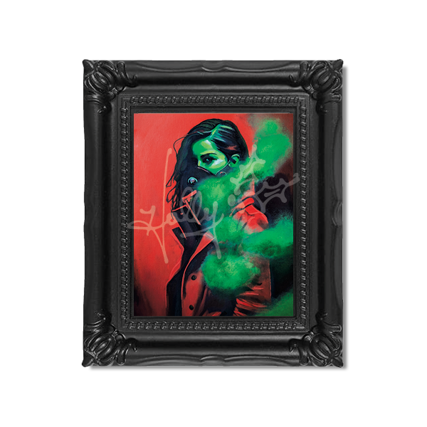 "Toxic Trait" Mini Masterpiece Framed Print