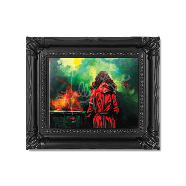 "Trash Talk" Mini Masterpiece Framed Print