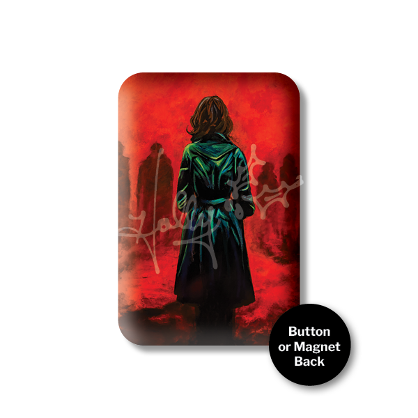 "Trepidation" Magnet or Button