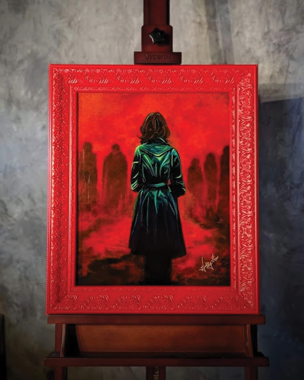 "Trepidation" Original Painting