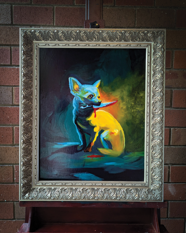 "Troublemaker" Original Painting