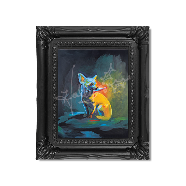 "Troublemaker" Mini Masterpiece Framed Print