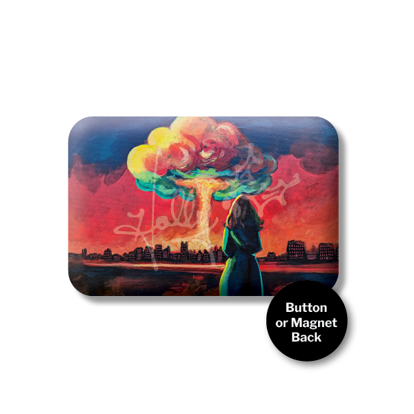 "Uncertain Times" Magnet or Button