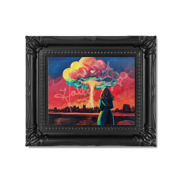 "Uncertain Times" Mini Masterpiece Framed Print