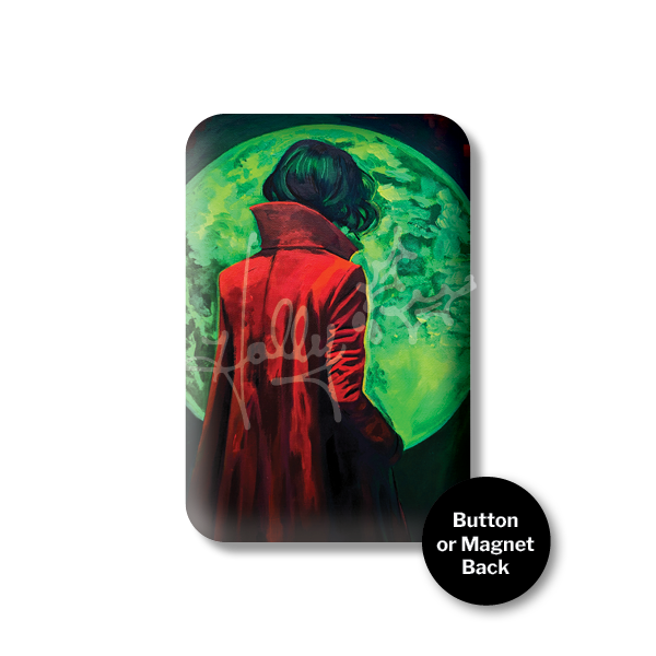 "Villainess" Magnet or Button