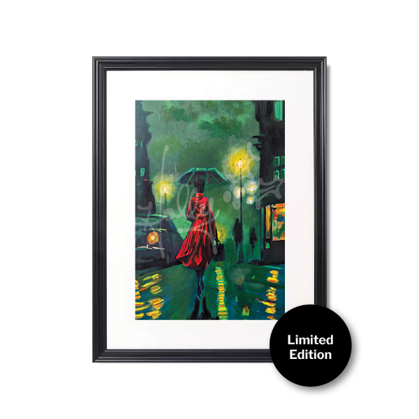 "Working Late" Limited Edition Framed Print