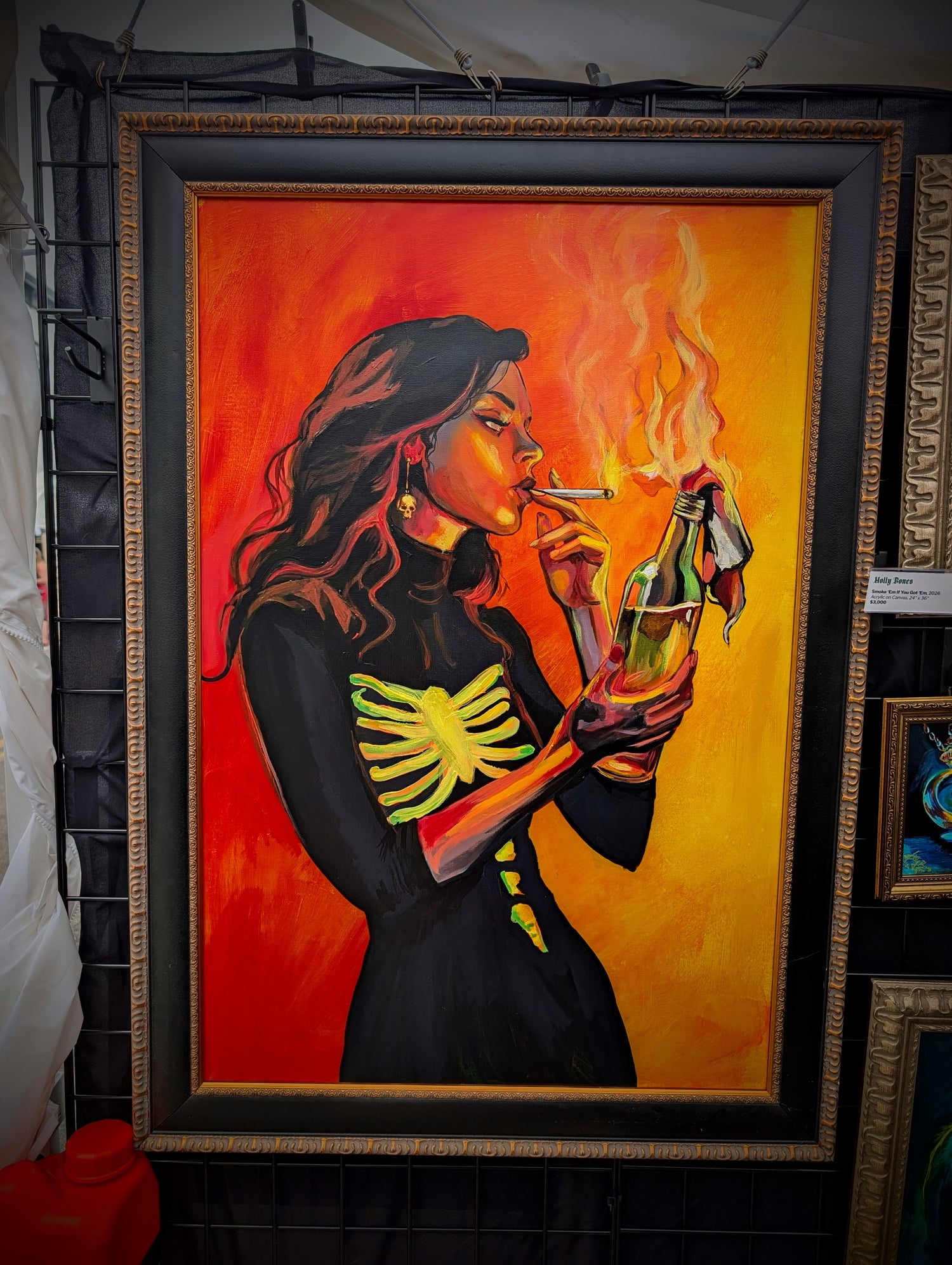 "Smoke 'Em If You Got 'Em" Original Painting