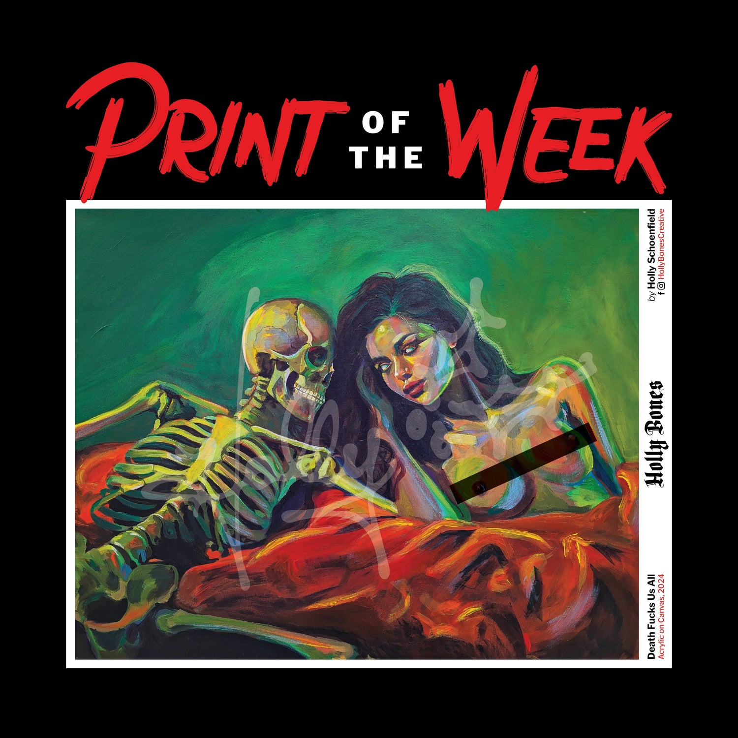 Print of the Week: Death F*cks Us All